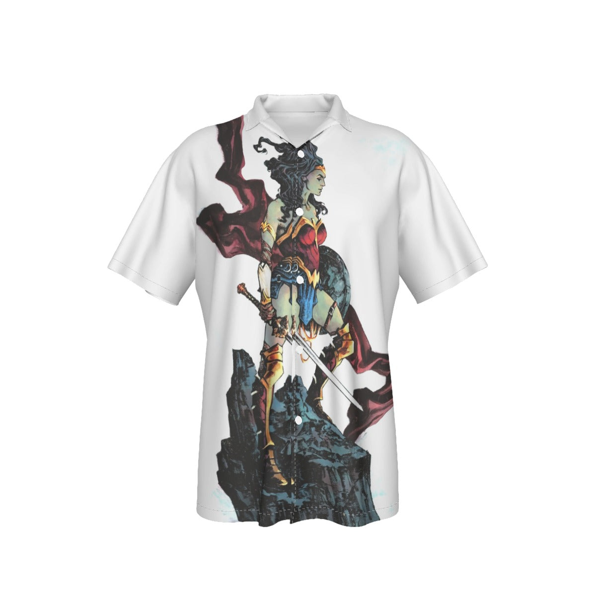 WONDER WOMAN 2 V6 VAR All Over Print Shirt & Tank Top - SEBA FIUMARA ART