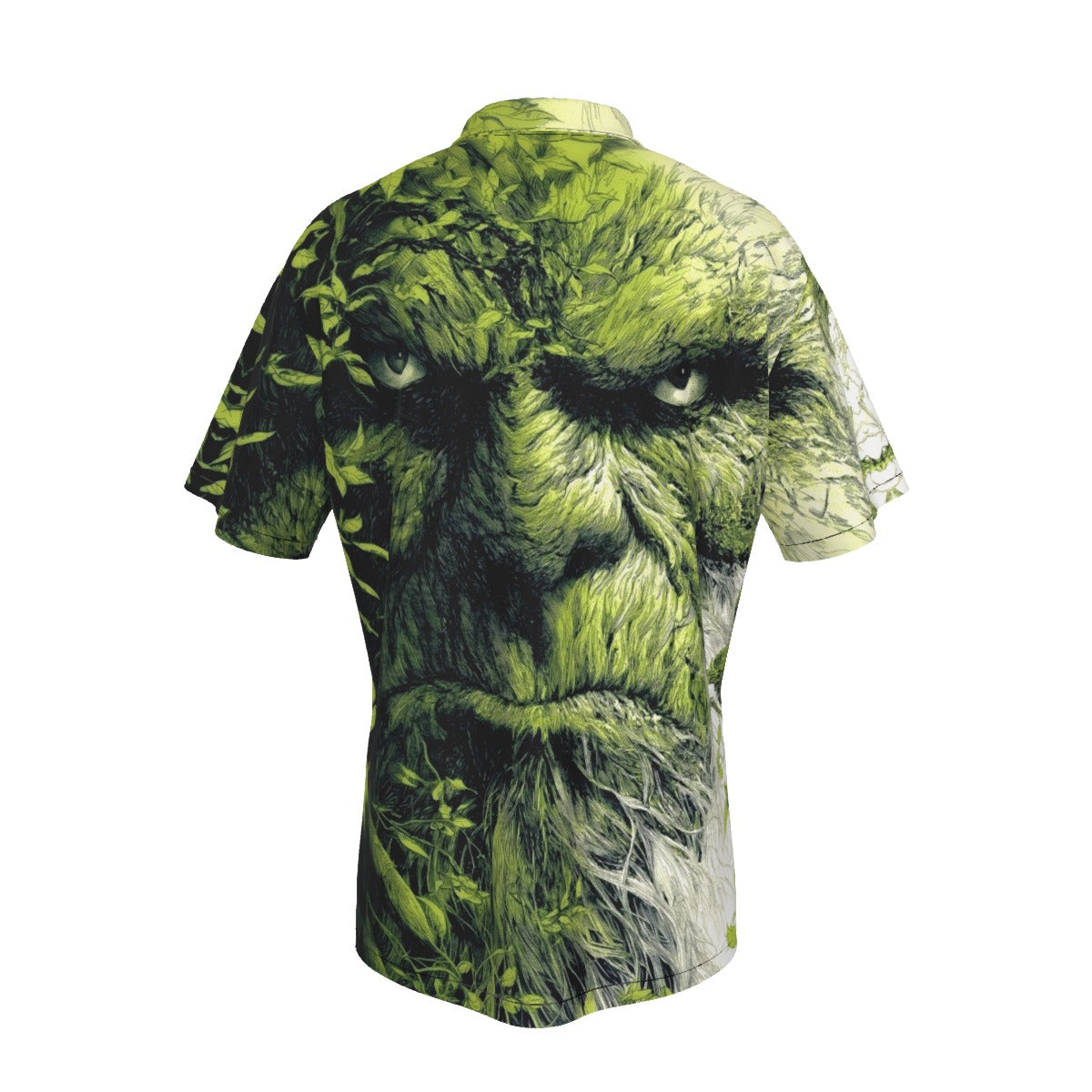 FACE OF SWAMP THING ALL OVER PRINT SHIRT AND TANK TOP -ORIGINAL ART