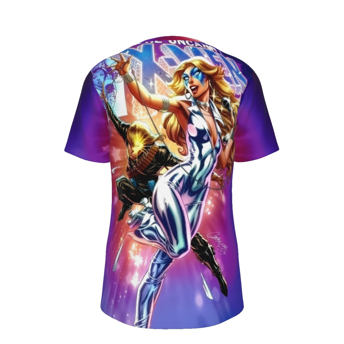 DAZZLER LONGSHOT All Over Print Shirt & Tank Top - ARTHUR ADAMS ART - REFRESH