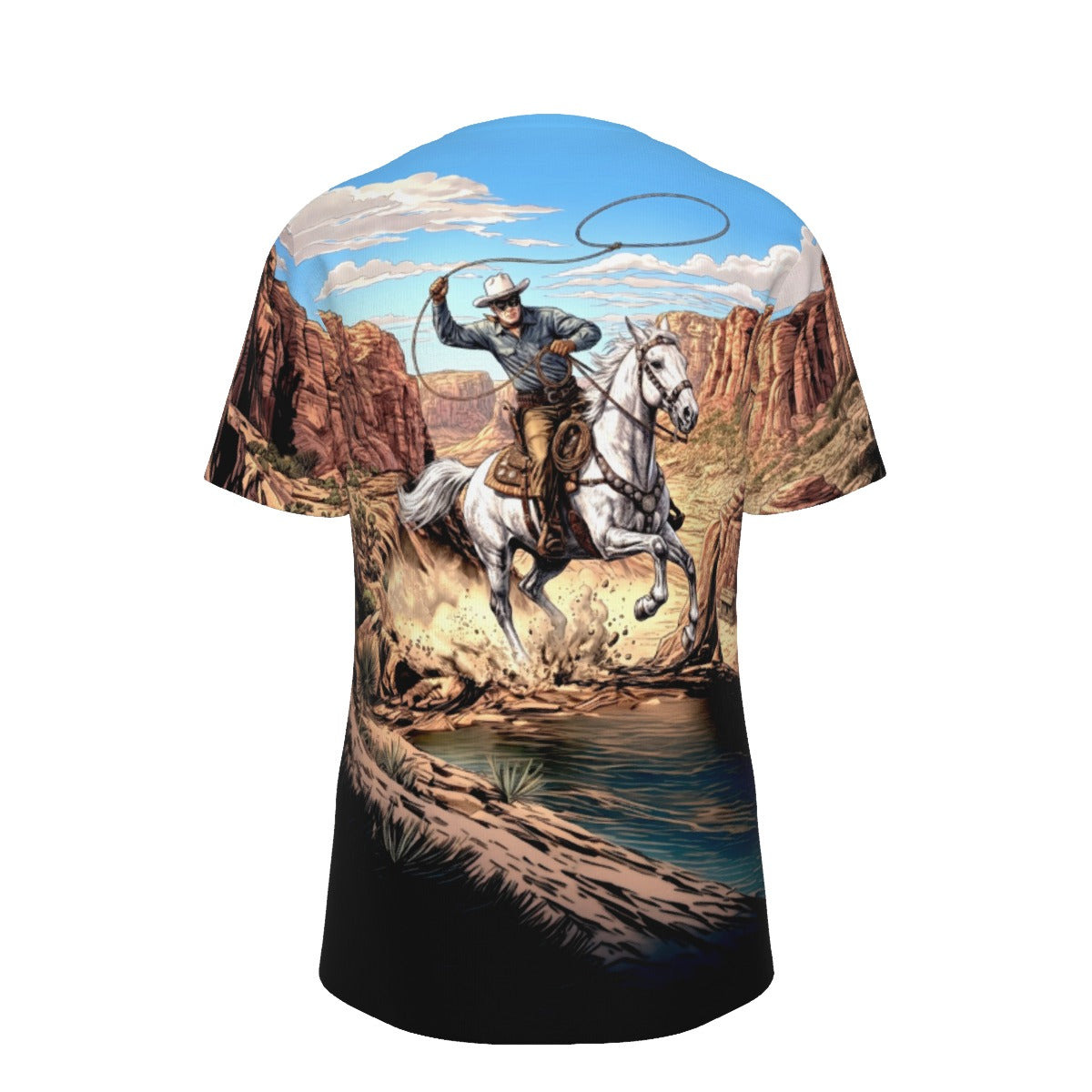 LONE RANGER GO VAR All Over Print Shirt & Tank Top - ORIGINAL ART BY EKA