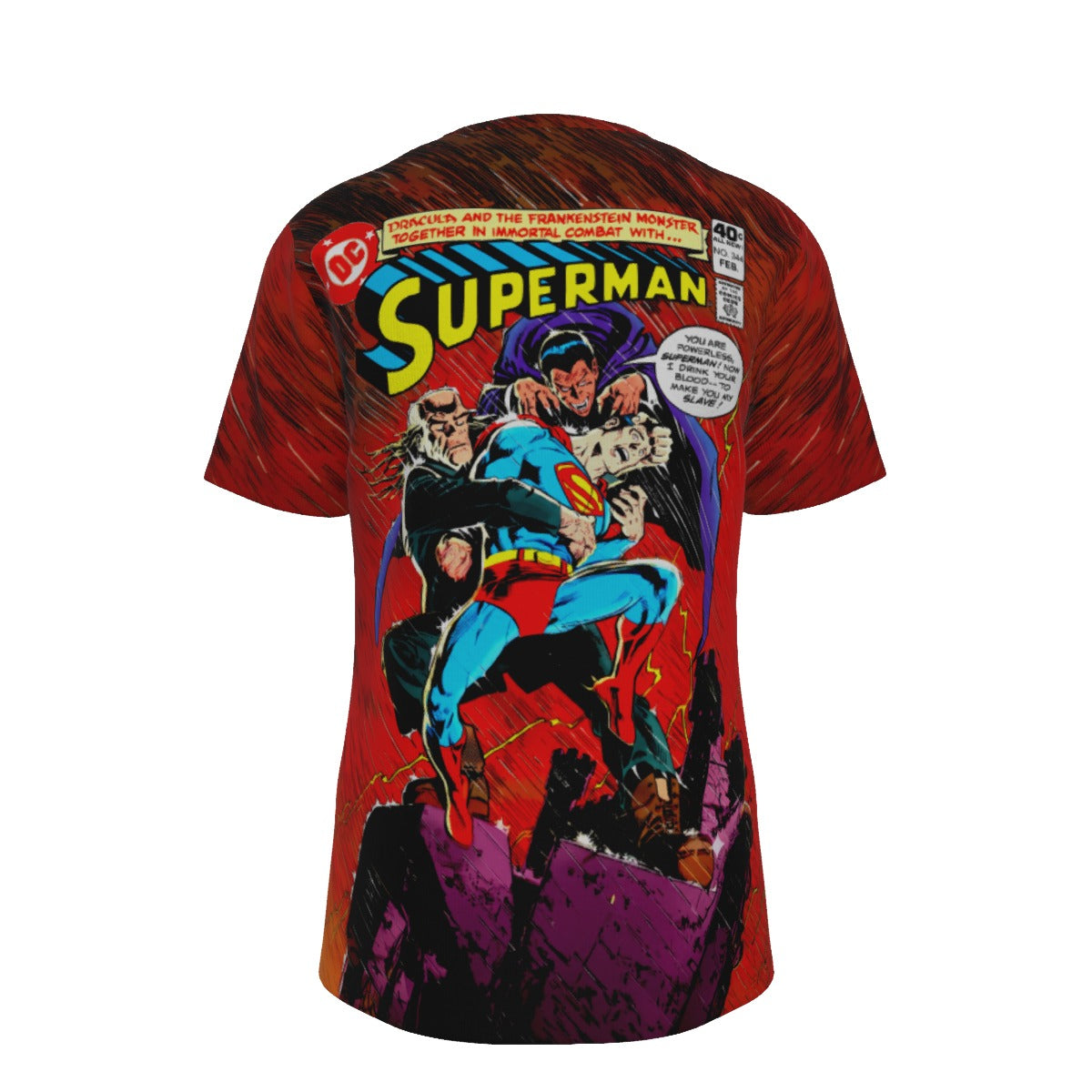 SUPERMAN 344 All Over Print Shirt & Tank Top  - ﻿Jose Luis Garcia-Lopez Art