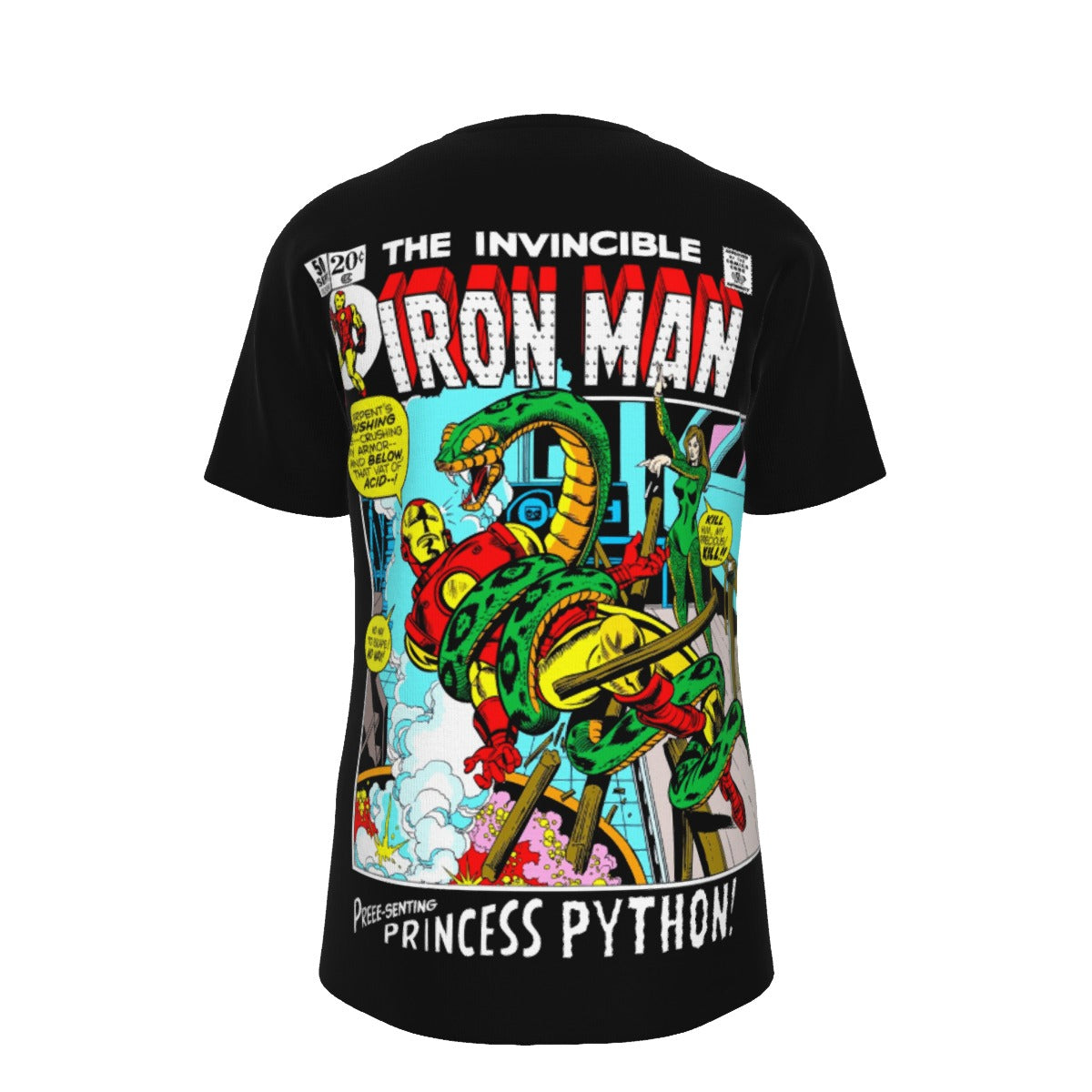 IRON MAN 50  ALL OVER PRINT SHIRT AND TANK TOP
