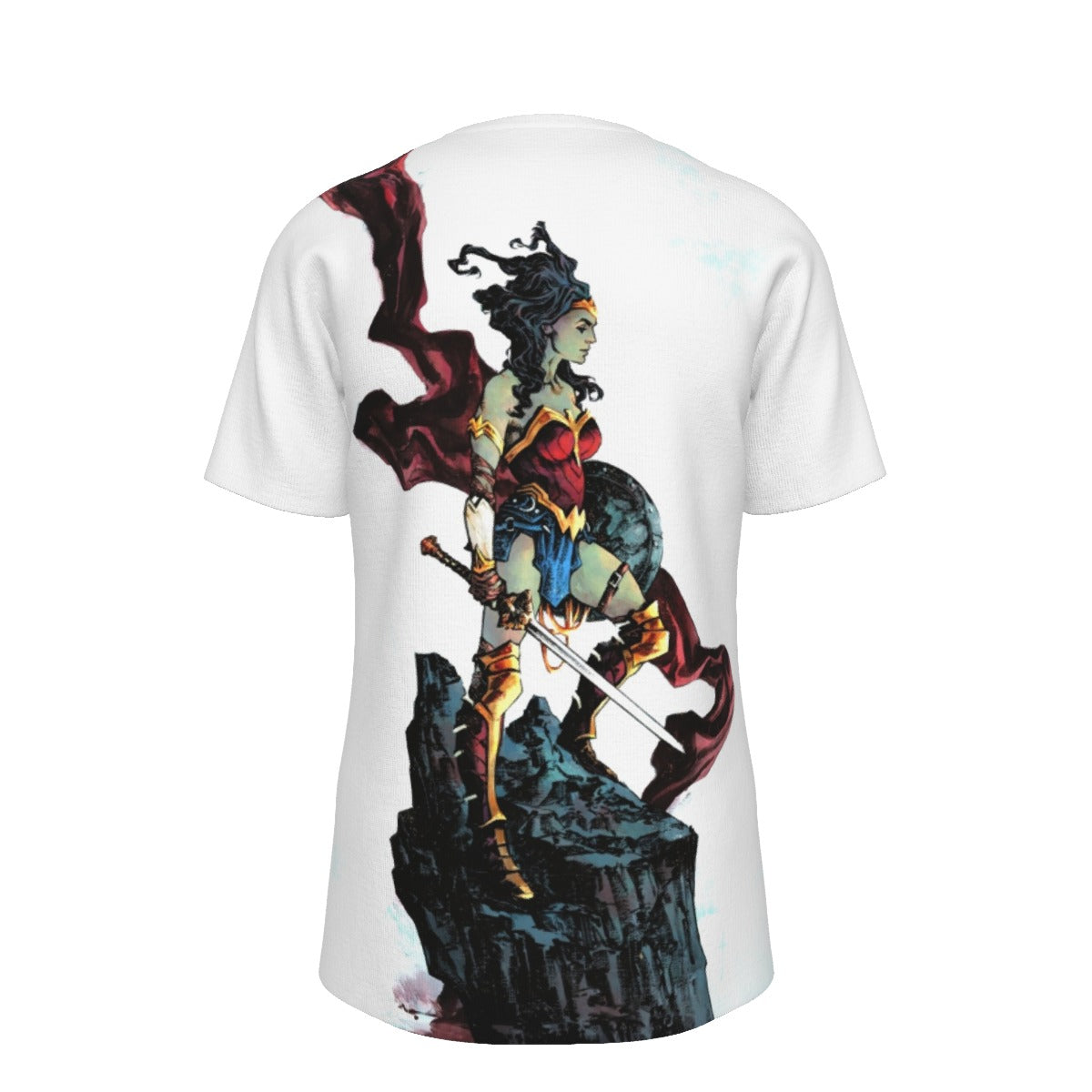 WONDER WOMAN 2 V6 VAR All Over Print Shirt & Tank Top - SEBA FIUMARA ART