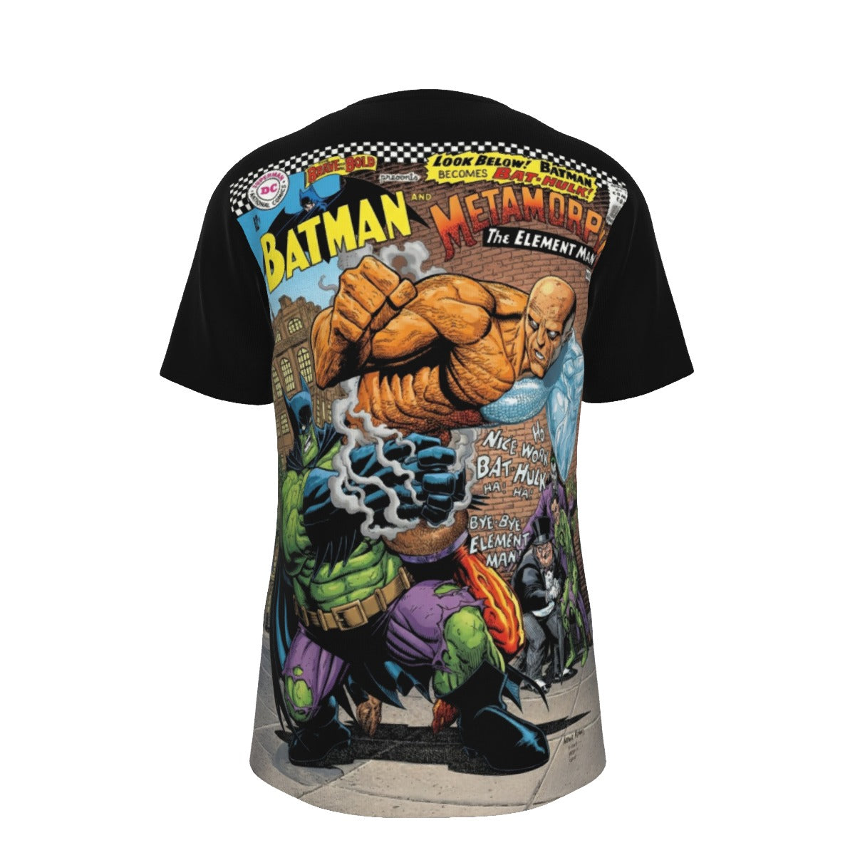 BRAVE AND THE BOLD 69 TRIBUTE TO BATHULK All Over Print Shirt & Tank Top  - ARTHU ADAMS ART (Copy)