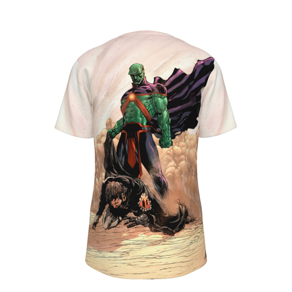 BATMAN WONDER WOMAN 3 All Over Print Shirt & Tank Top - FLASH - MARTIAN MANHUNTER PAGE