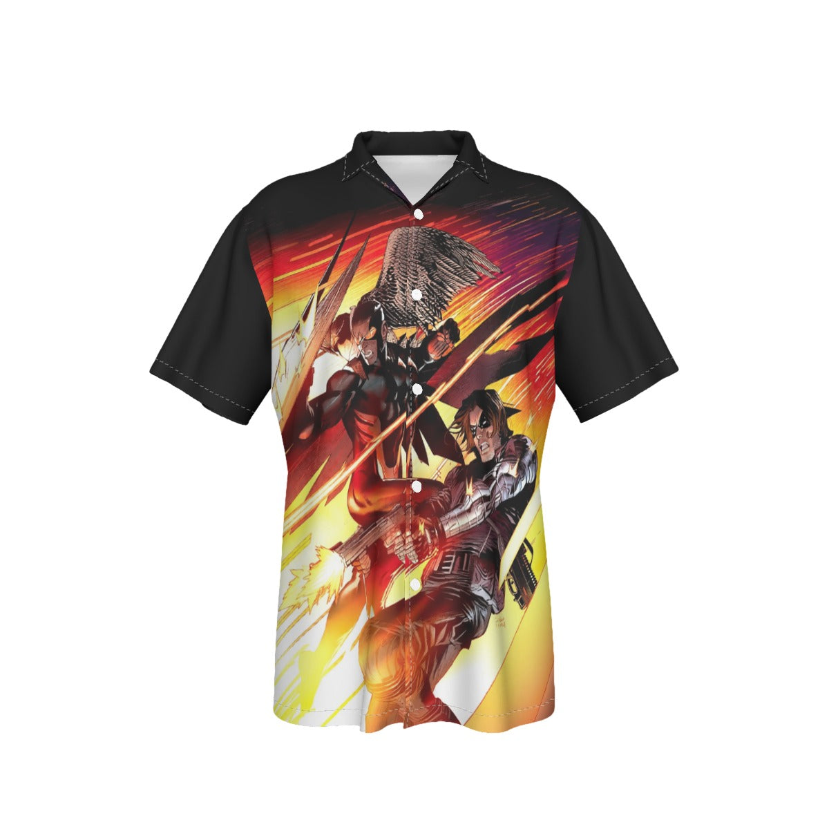 FALCON WINTER SOLDIER 1 OVER PRINT SHIRT AND TANK TOP