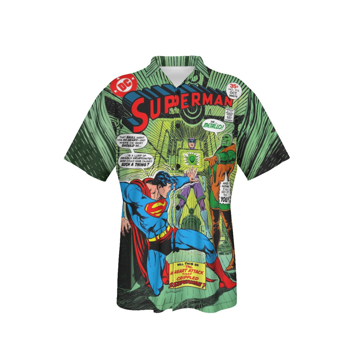 SUPERMAN 316 All Over Print Shirt & Tank Top