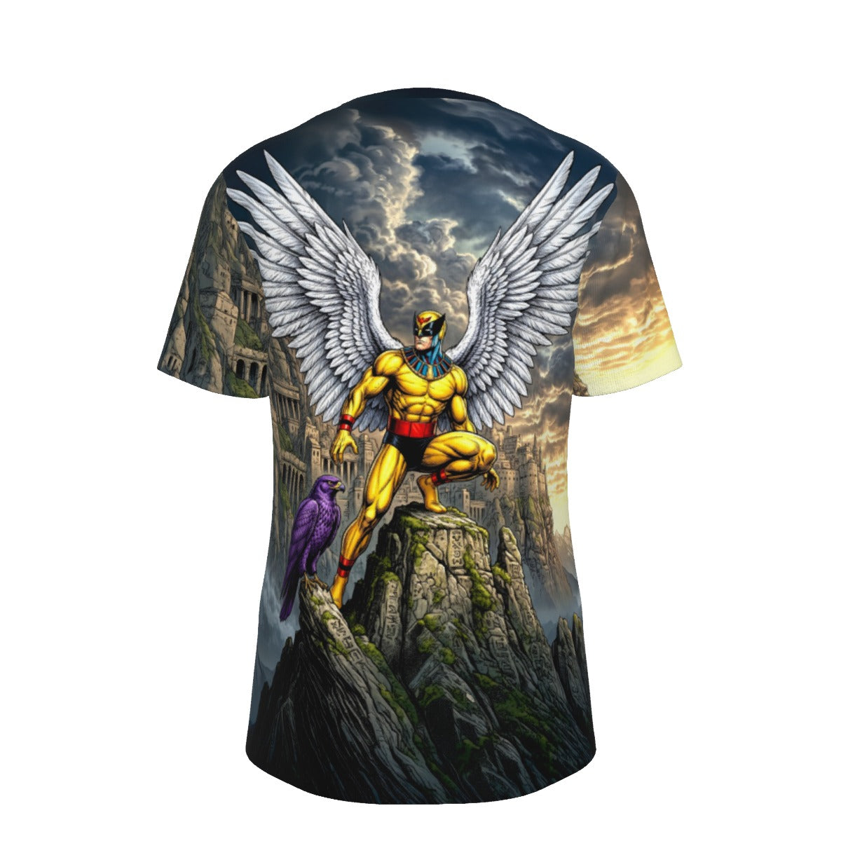 BIRDMAN GO All Over Print Shirt & Tank Top - OROIGINAL ART BY EKA