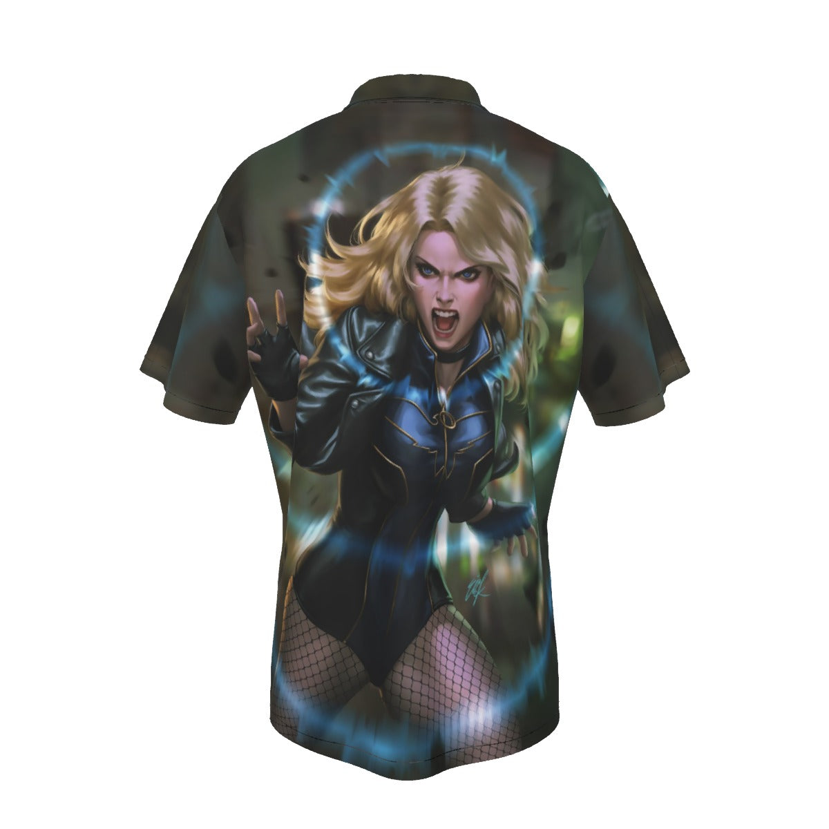 BLACK CANARY SONIC CRY ALL OVER PRINT SHIRT AND TANK TOP
