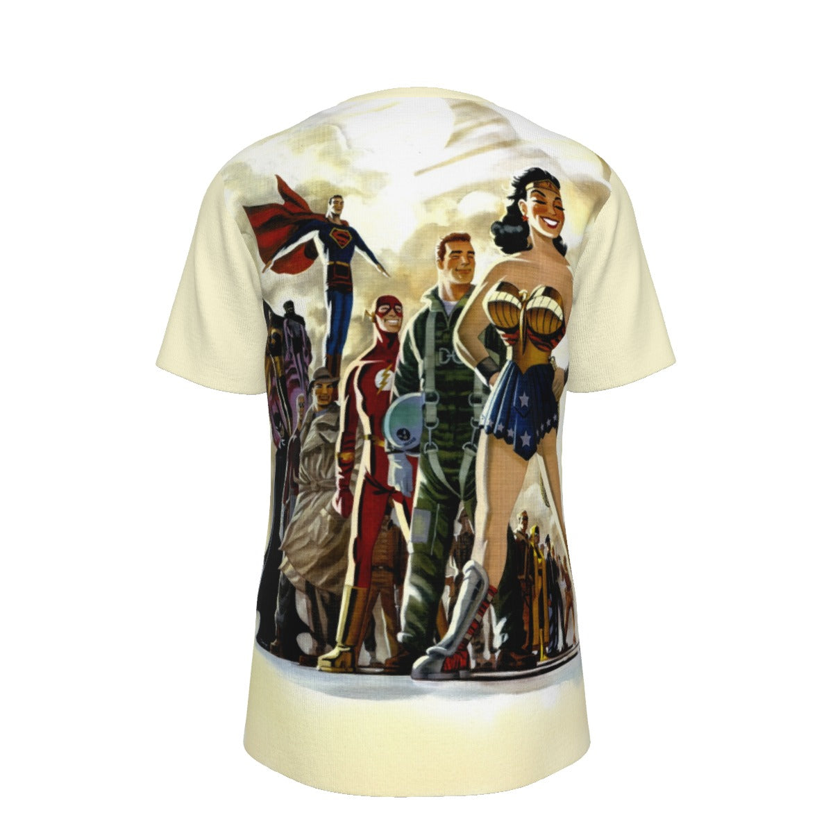 DC UNIVERSE All Over Print Shirt &amp; Tank Top -DARWYN COOKE