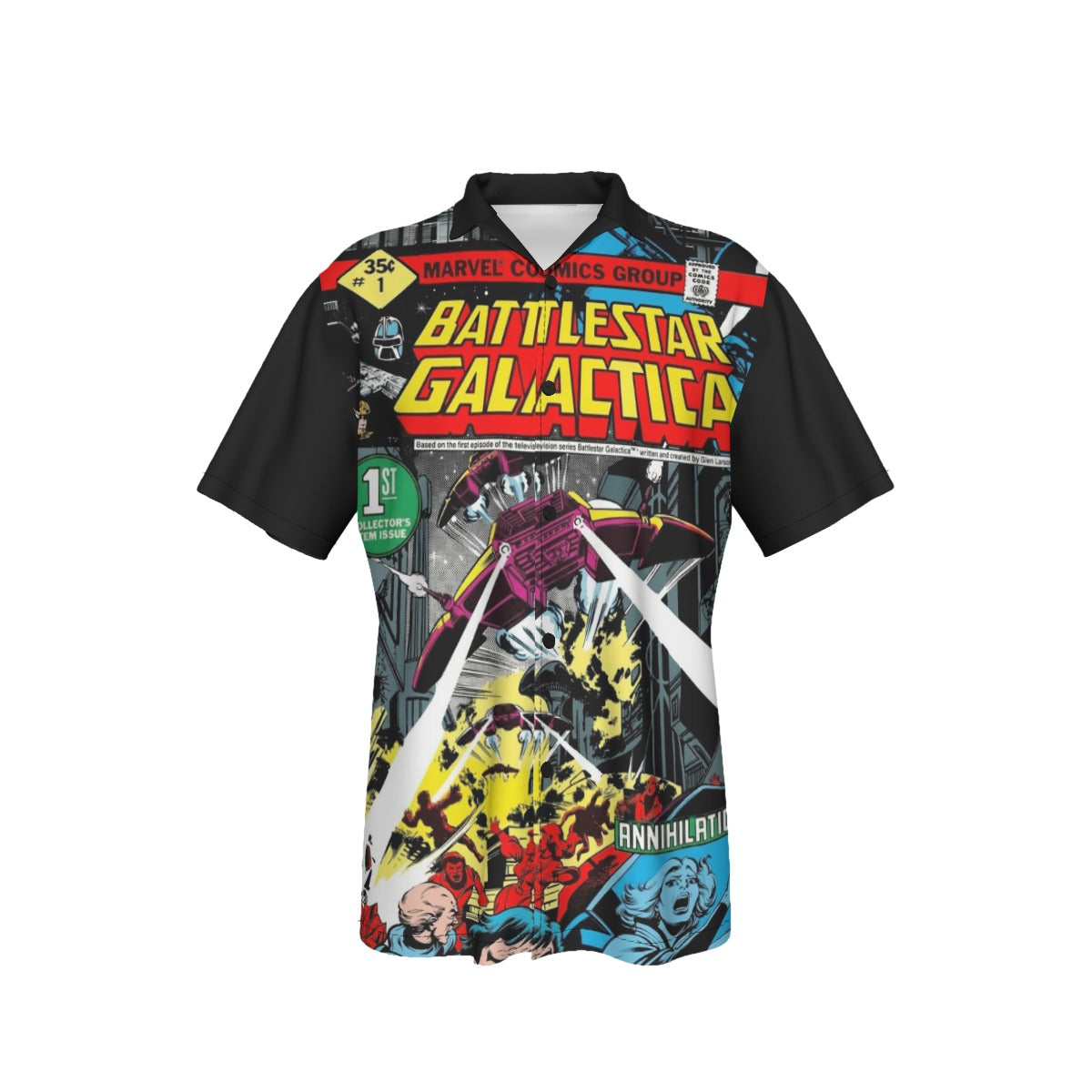 BATTLESTAR GALACTICA COVER 1 All Over Print Shirt & Tank Top
