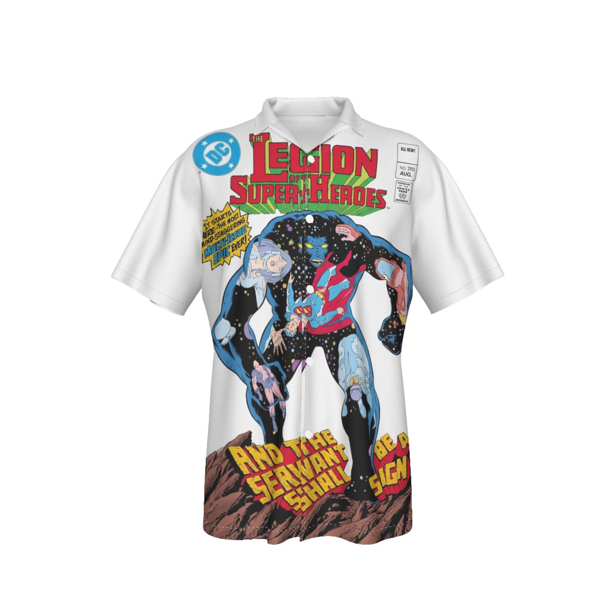 LEGION OF SUPERHEROES 290  All Over Print Shirt & Tank Top -THE GREAT DARKNESS SAGA