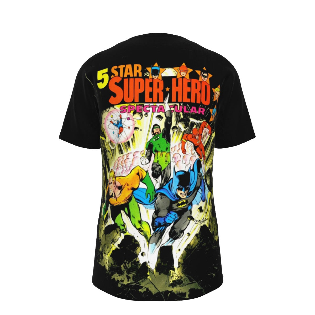 5 STAR SUPERHERO SPECTACTULAR All Over Print Shirt & Tank Top