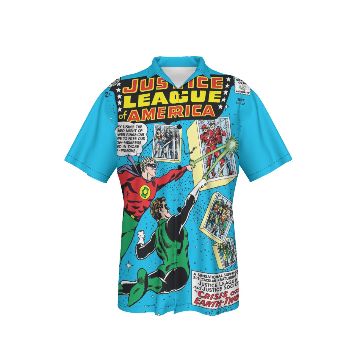JLA 22 OVER PRINT SHIRT AND TANK TOP