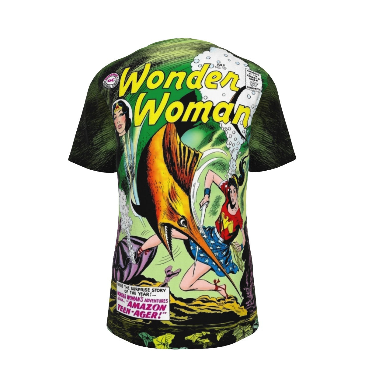 WONDER WOMAN 107 ALL OVER PRINT SHIRT AND TANK TOP