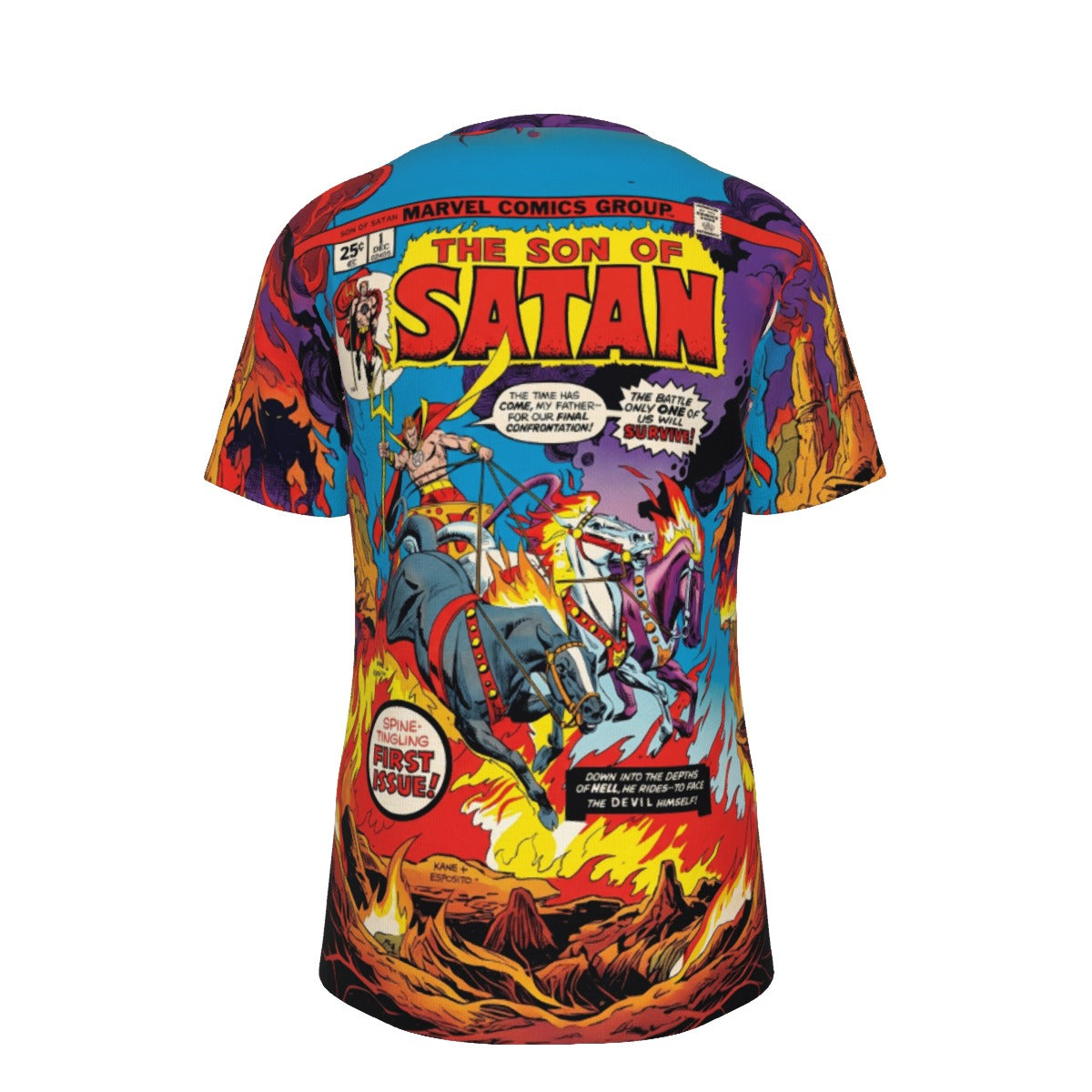 SON OF SATAN 1 All Over Print Shirt & Tank Top