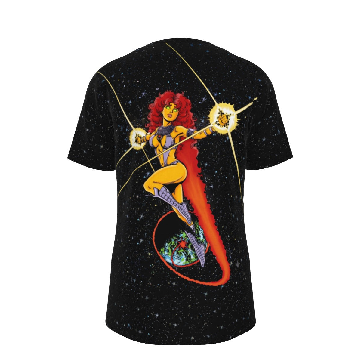 STARFIRE PIN UP All Over Print Shirt & Tank Top-GEORGE PEREZ ART
