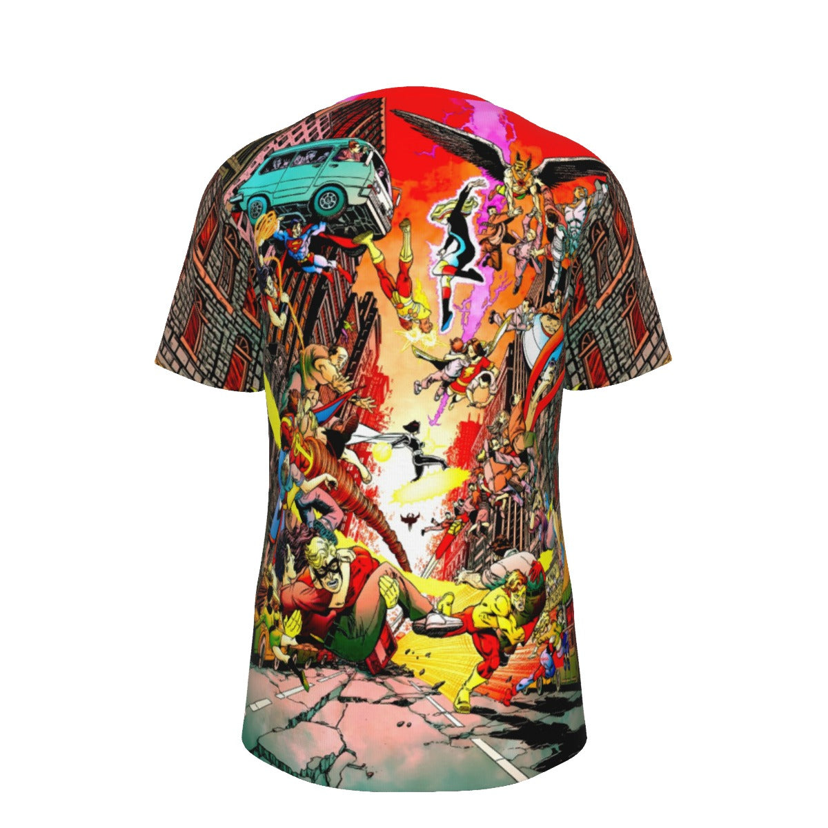 DC LEGACIES 5 PAGE All Over Print Shirt & Tank Top - GEORGE PEREZ ART