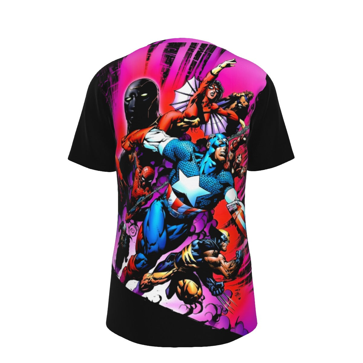 THE NEW AVENGERS PINUP BY FINCH  ALL OVER PRINT SHIRT AND TANK TOP