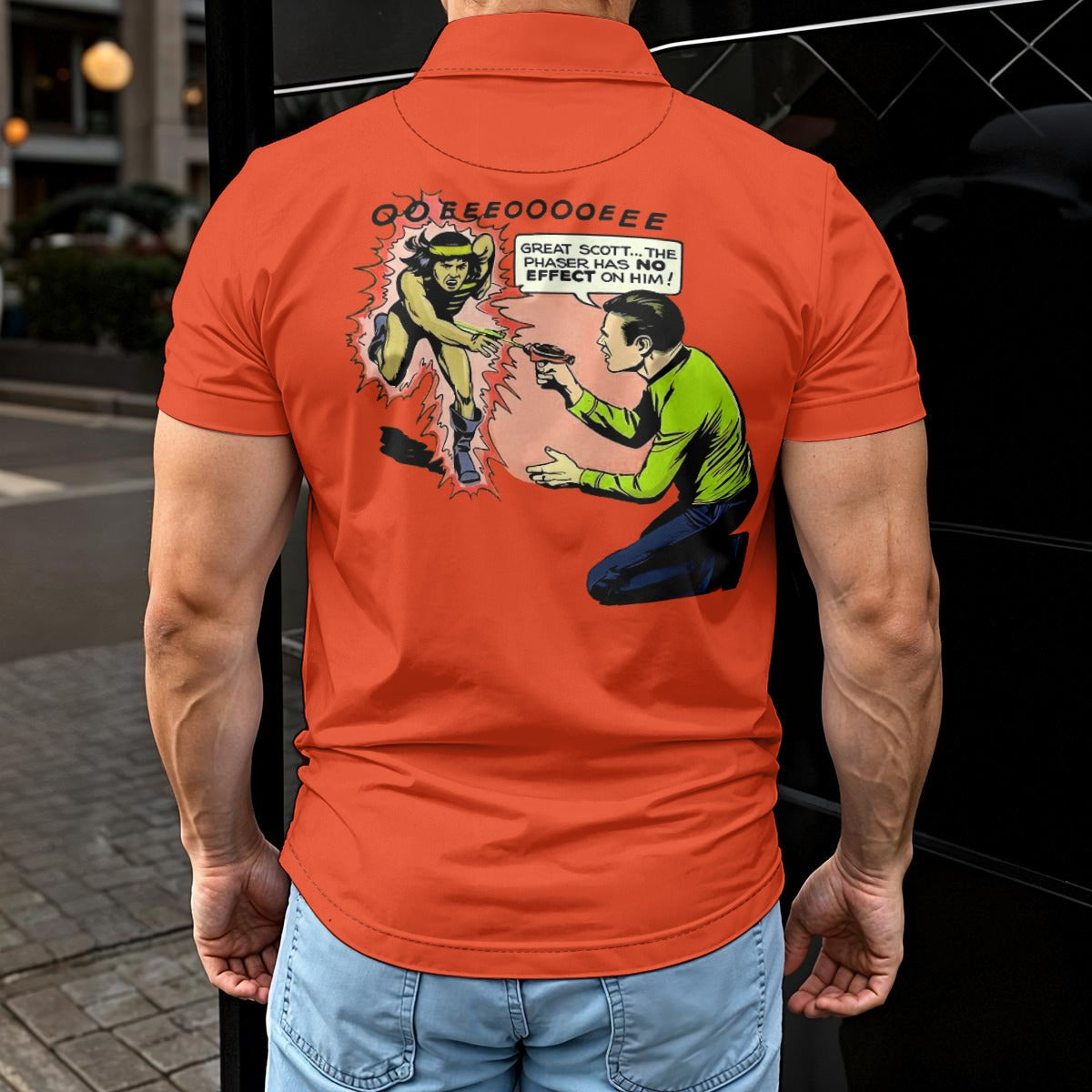 STAR TREK PHASER NO EFFECT All Over Print Shirt & Tank Top - STAR TREK 52