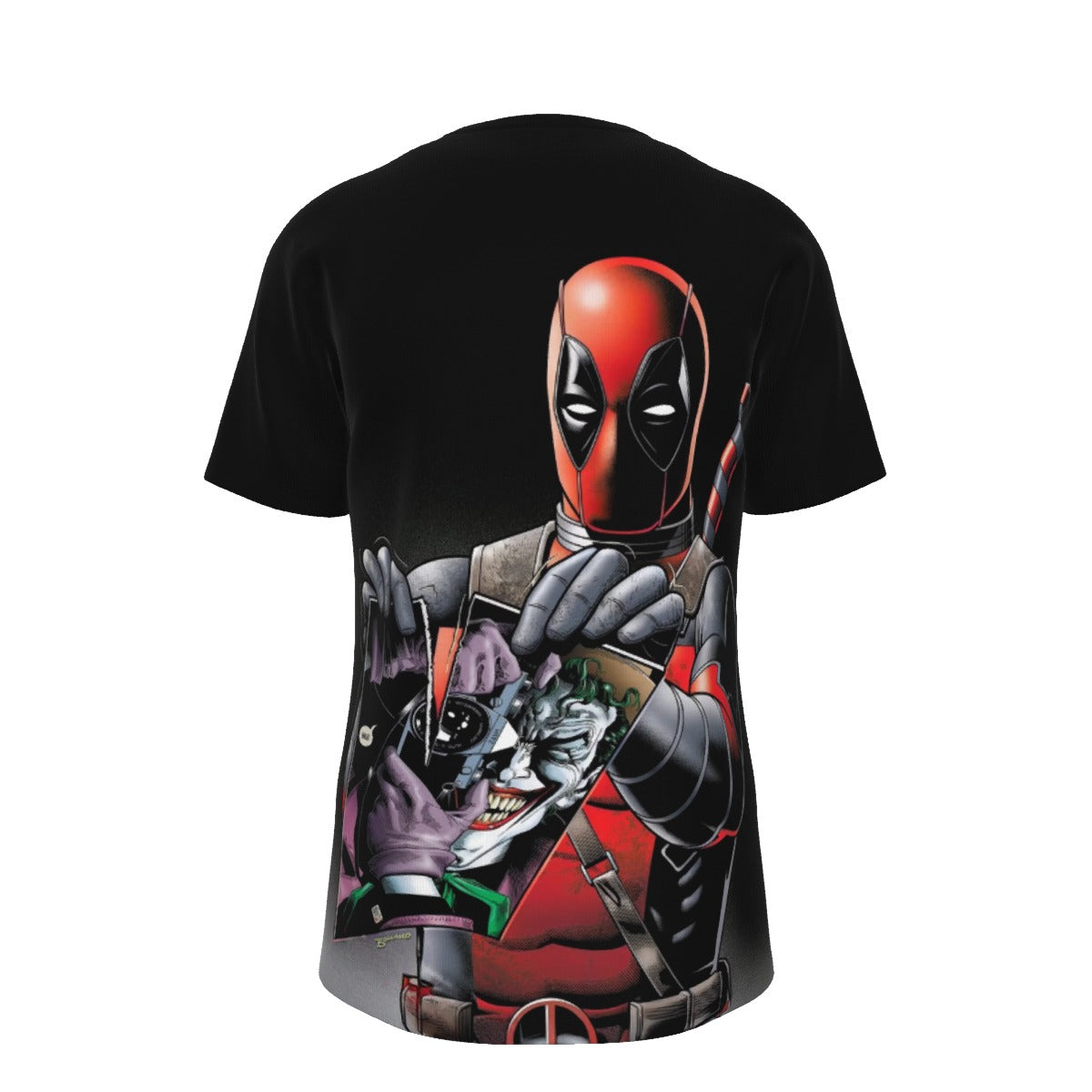 DEADPOOL JOKER RIP All Over Print Shirt & Tank Top - BRAIN BOLLAND ART