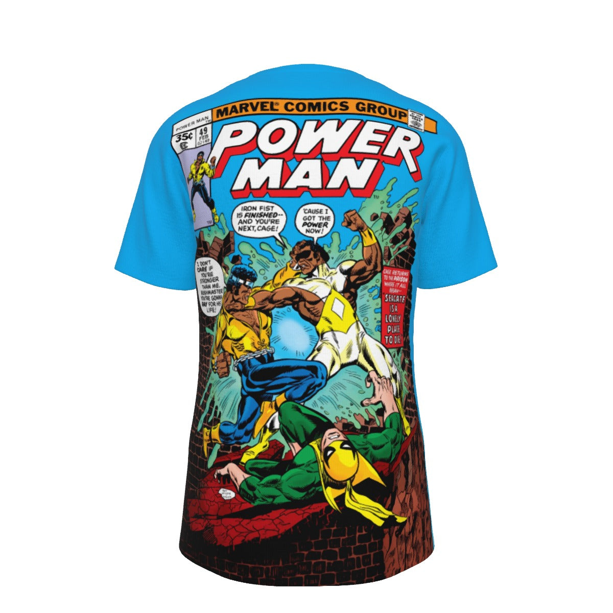 LUKE CAGE POWERMAN 49  Over Print Shirt & Tank Top