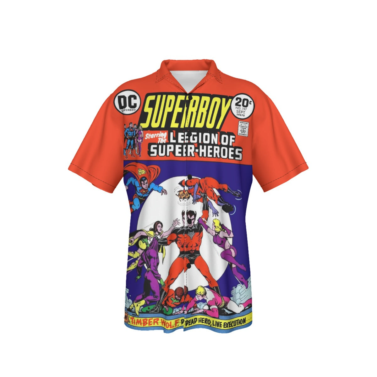 SUPERBOY 197 OVER PRINT SHIRT AND TANK TOP