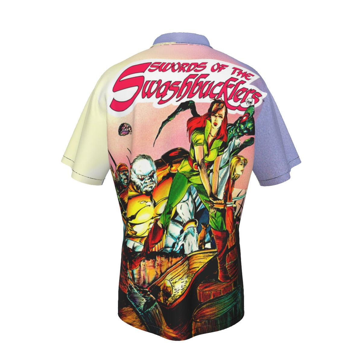 SWORDS OF THE SWASHBUCKLERS ALL OVER PRINT SHIRT AND TANK TOP