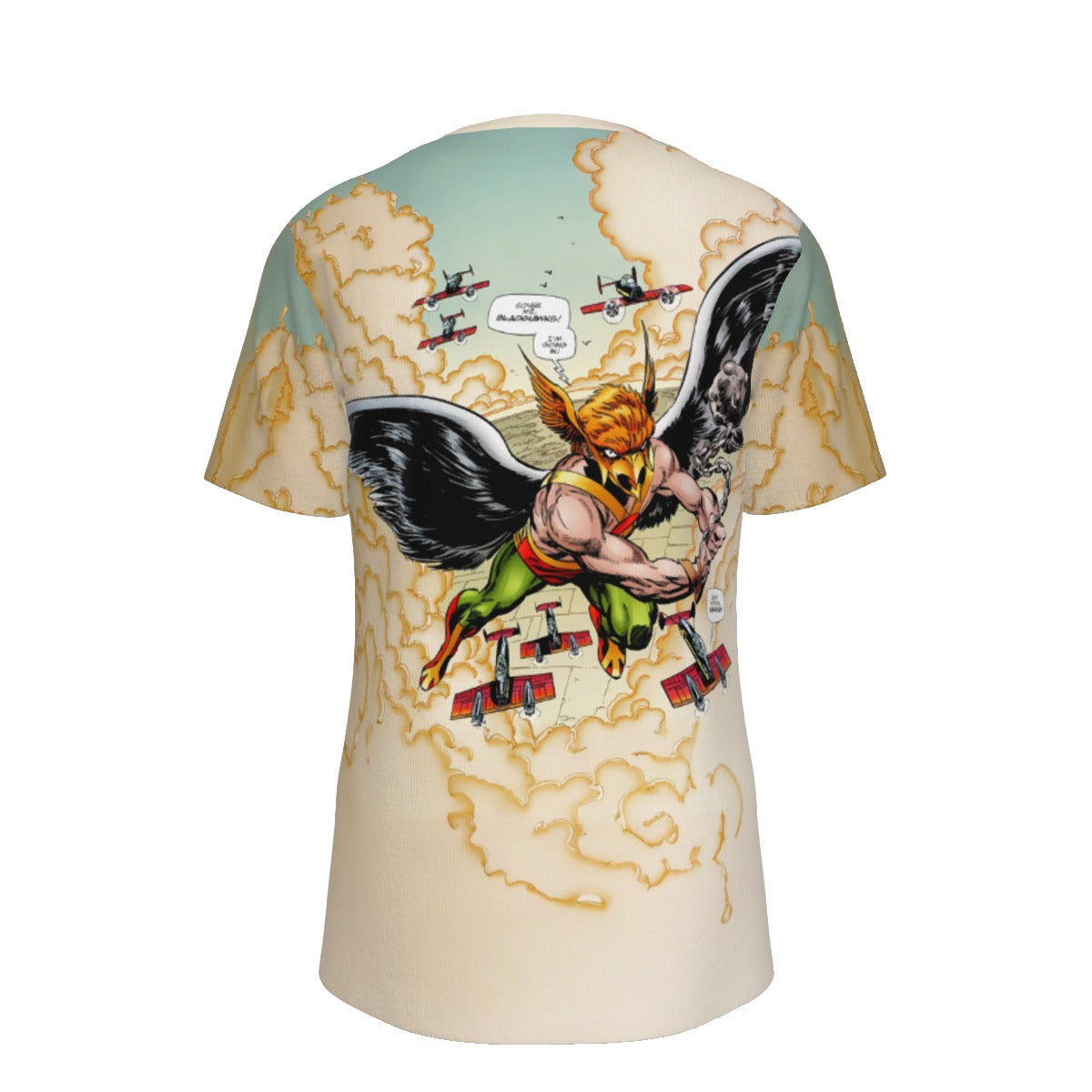 GENERATIONS 3 HAWKMAN All Over Print Shirt & Tank Top - JOHN BYRNE ART