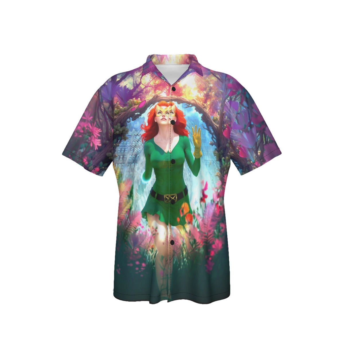 MARVEL GIRL All Over Print Shirt & Tank Top - STANLEY ARTGEM ART