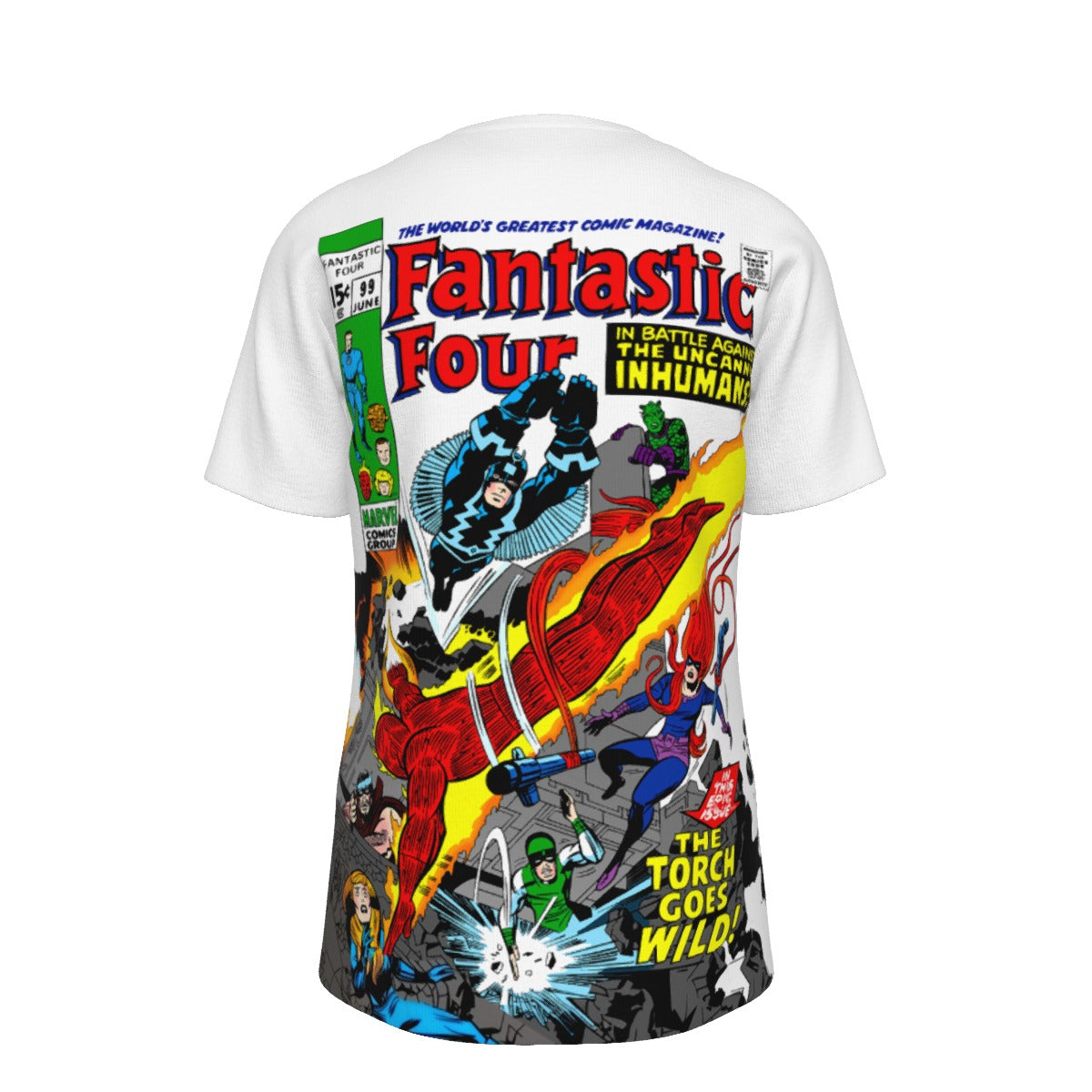 FANTASTIC FOUR 99 ALL OVER PRINT SHIRTS AND TANK TOP