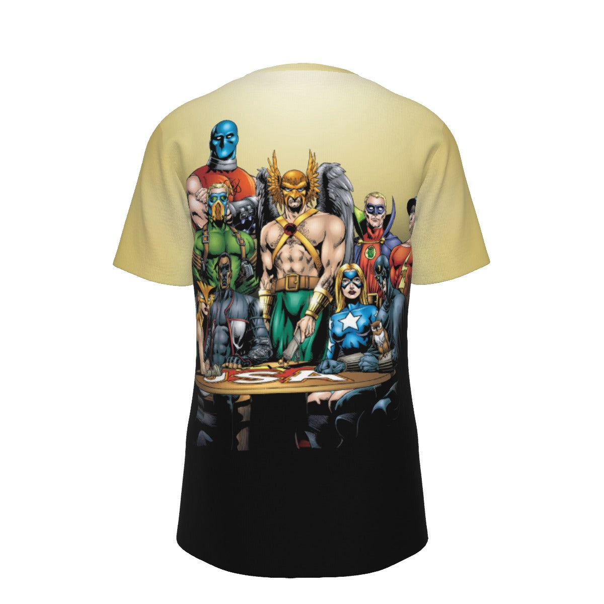 JSA 75TH ANNY HARDCOVER OVER PRINT SHIRT AND TANK TOP