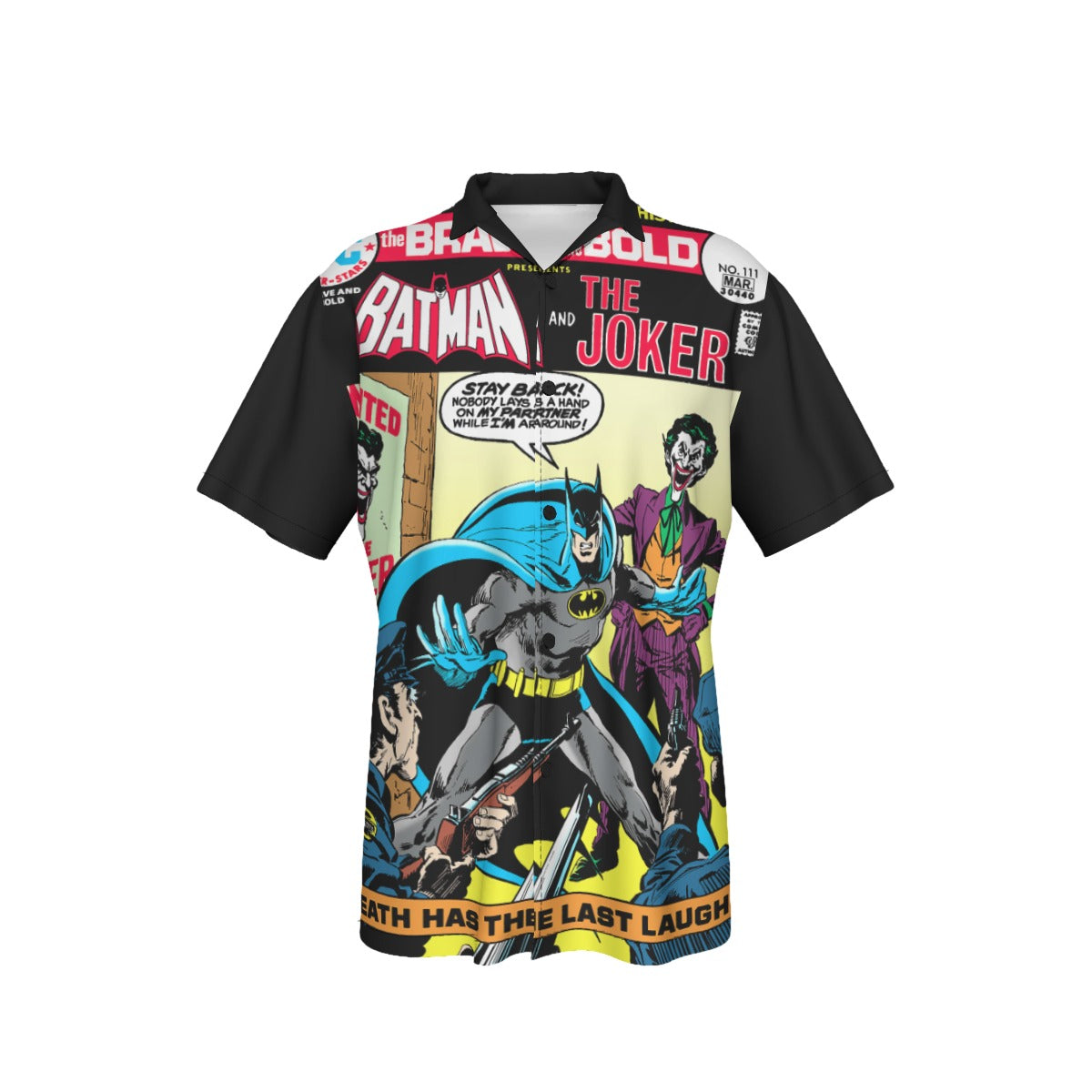 BRAVE AND THE BOLD 111 ALL OVER PRINT SHIRT AND TANK