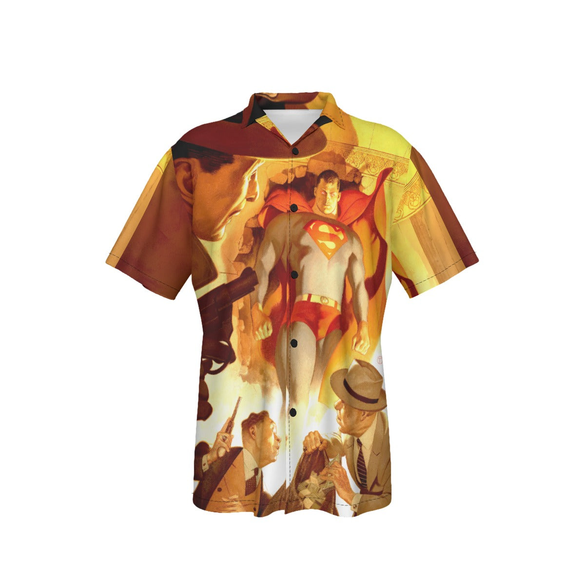 ACTION 1031 All Over Print Shirt &amp; Tank Top