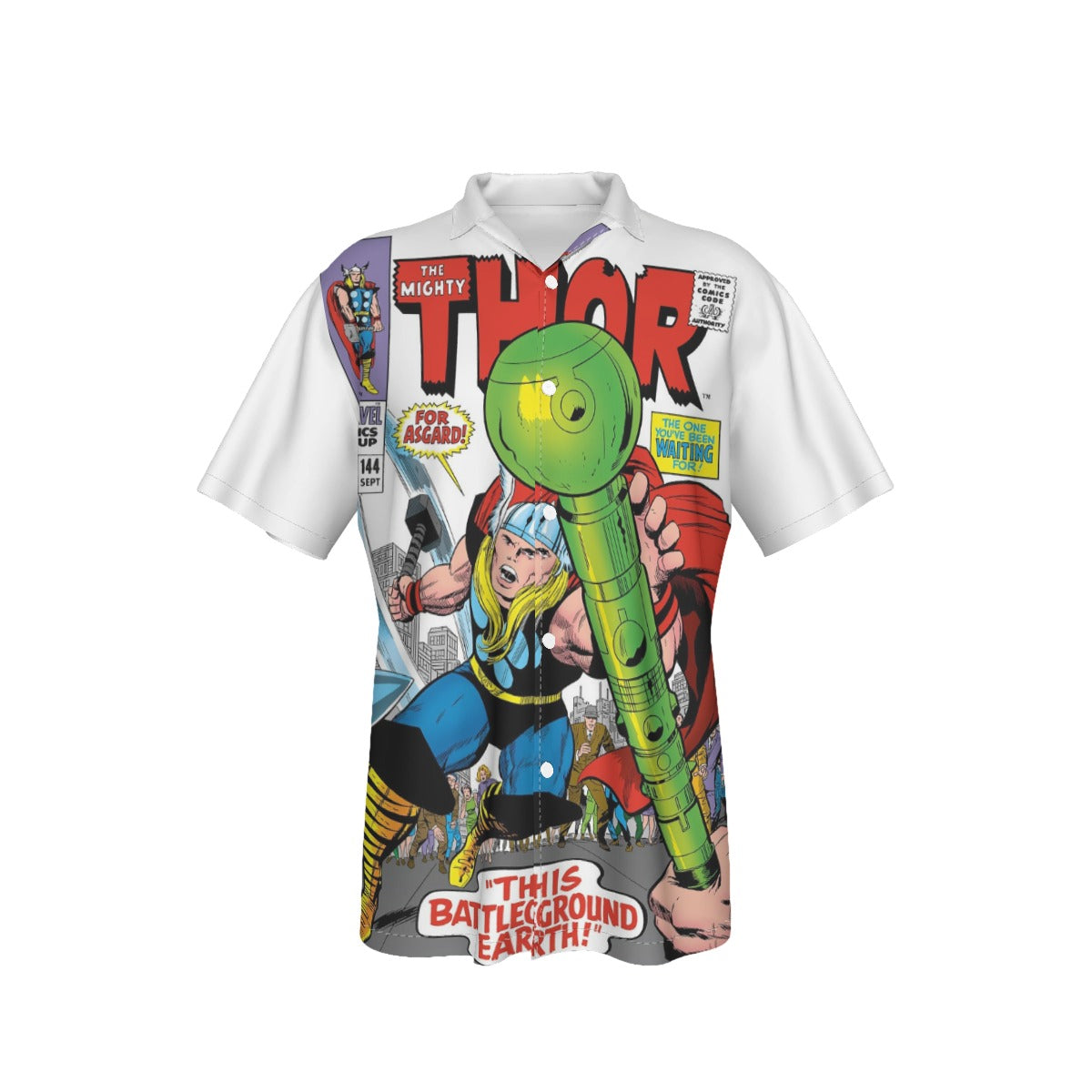 THOR 141 OVER PRINT SHIRT AND TANK TOP - JACK KIRBY ART