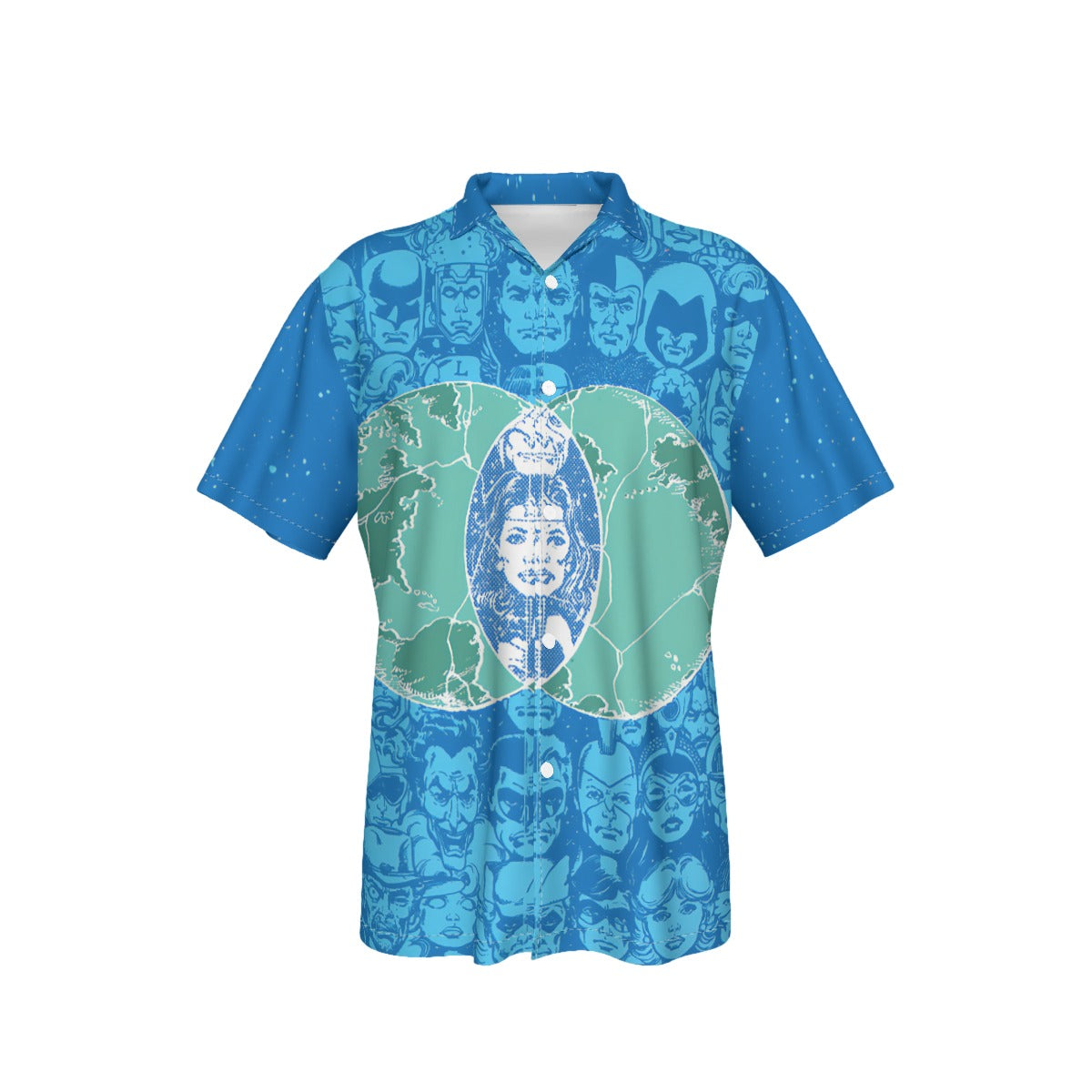 CRISIS ON INFINITIE EARTHS 5 COVER ALL OVER PRINT SHIRT AND TANK TOP