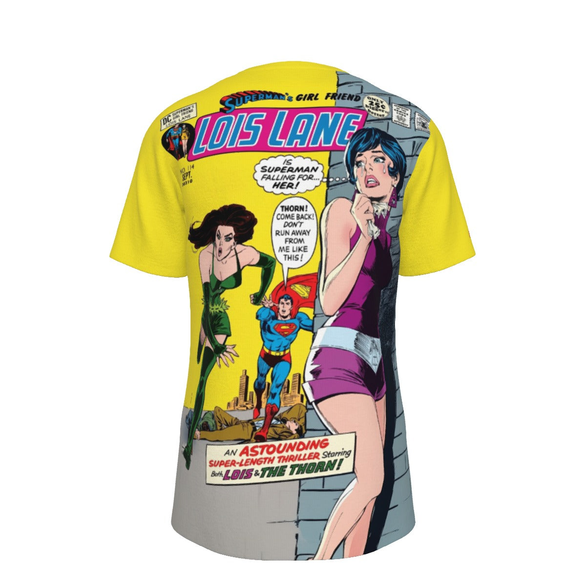 LOIS LANE 114 All Over Print Shirt & Tank Top - SUPERMAN'S GIRLFRIEND