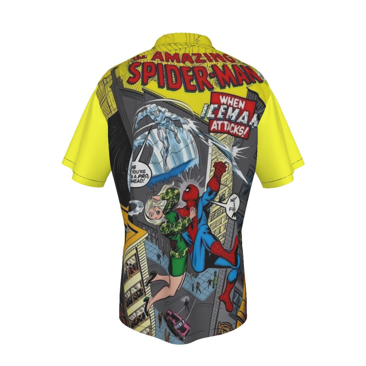 AMAZING SPIDERMAN 92  ALL OVER PRINT SHIRT AND TANK TOP - ICEMAN