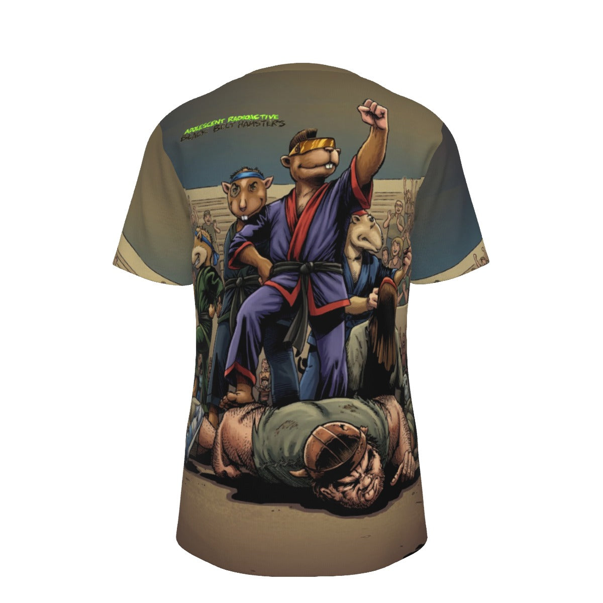 ADOLESCENT RADIOACTIVE BLACK BELT HAMSTERS All Over Print Shirt & Tank Top