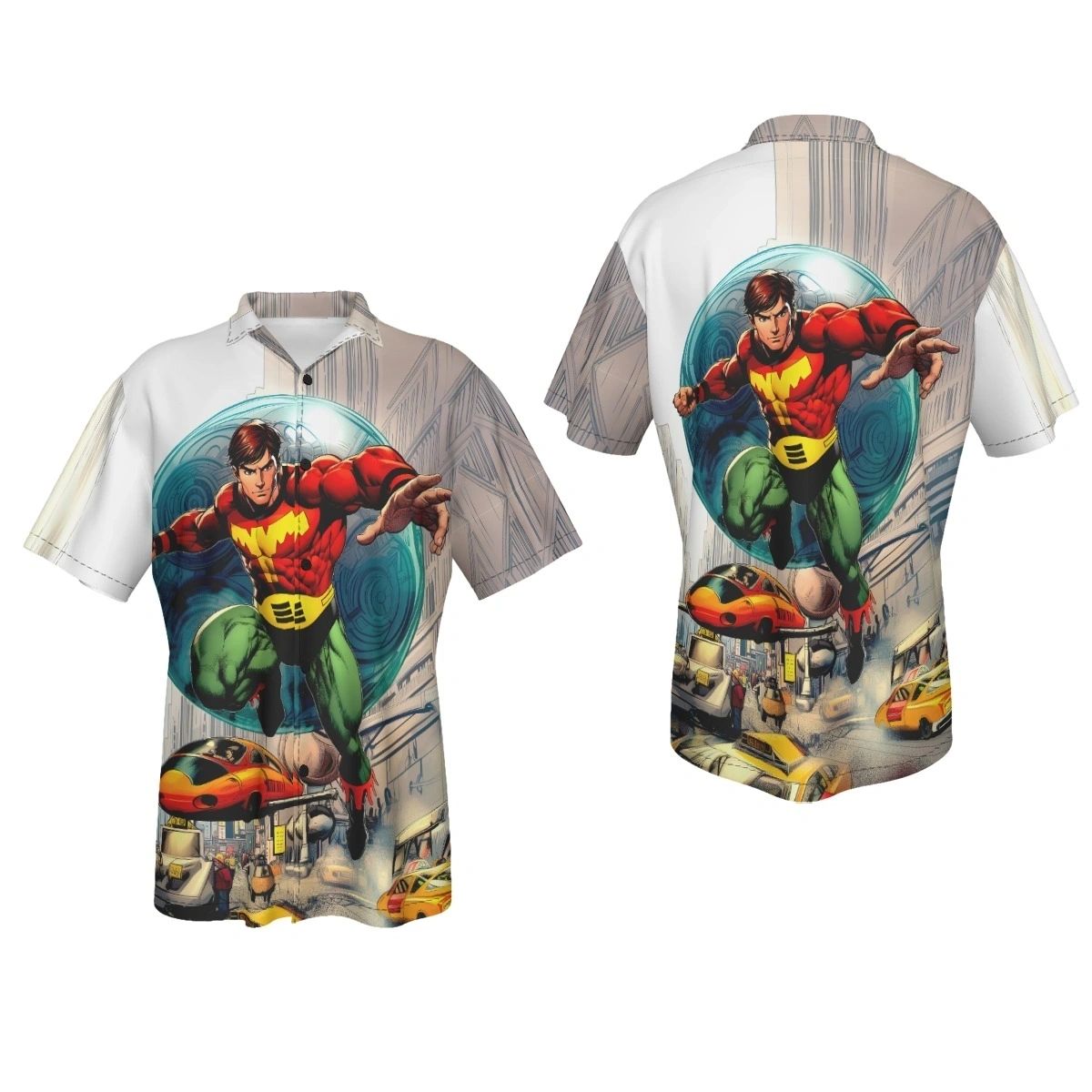 JO NAH READY ALL OVER SHIRT AND TANK TOP - ULTRA BOY