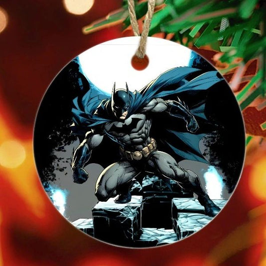 BATMAN EARTH 1 CHRISTMAS TREE ORNAMENT