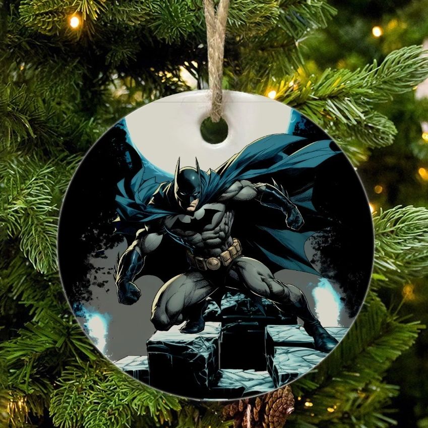 BATMAN EARTH 1 CHRISTMAS TREE ORNAMENT