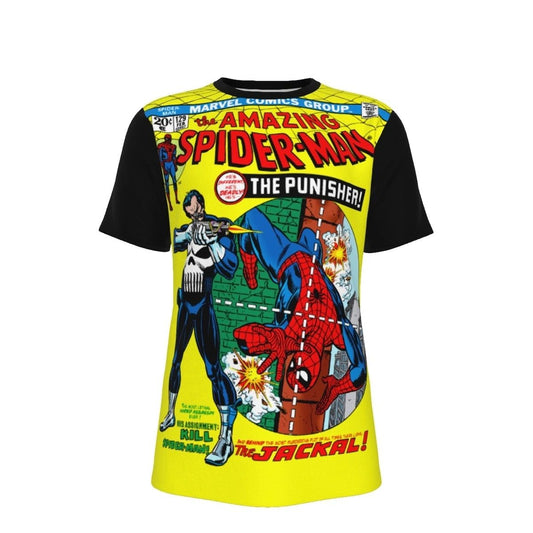 SPIDERMAN 129 READY ALL OVER SHIRT AND TANK TOP - WITH PUNISHER