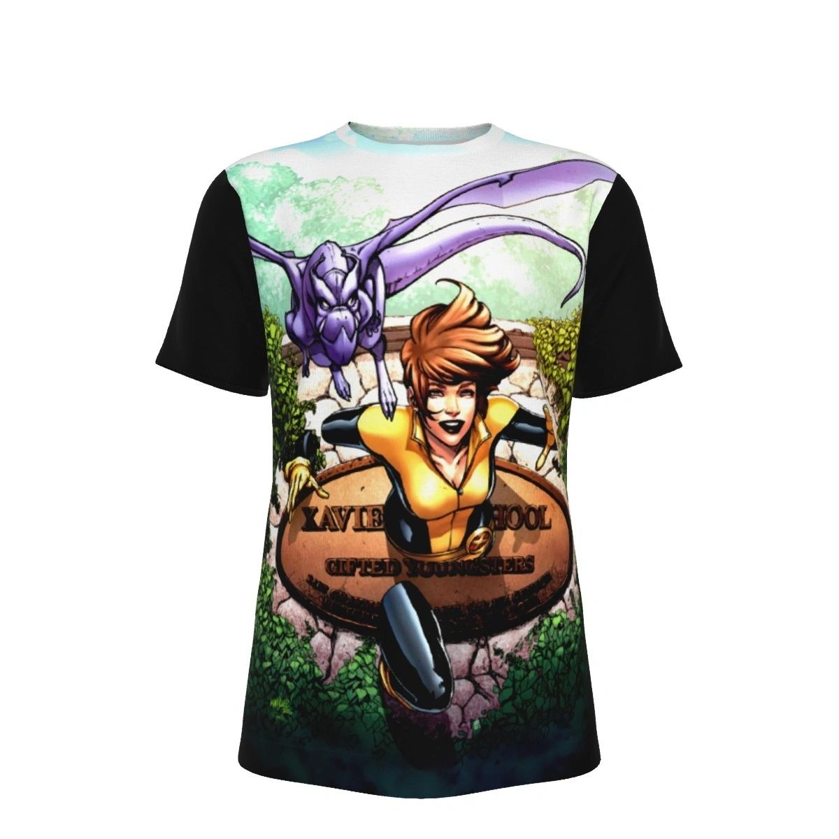KITTY PRYDE & LOCKHEED ALL OVER SHIRT AND TANK TOP