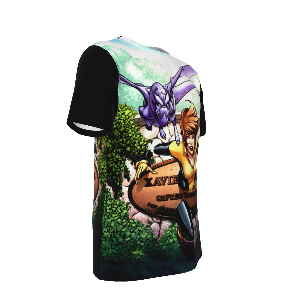 KITTY PRYDE & LOCKHEED ALL OVER SHIRT AND TANK TOP