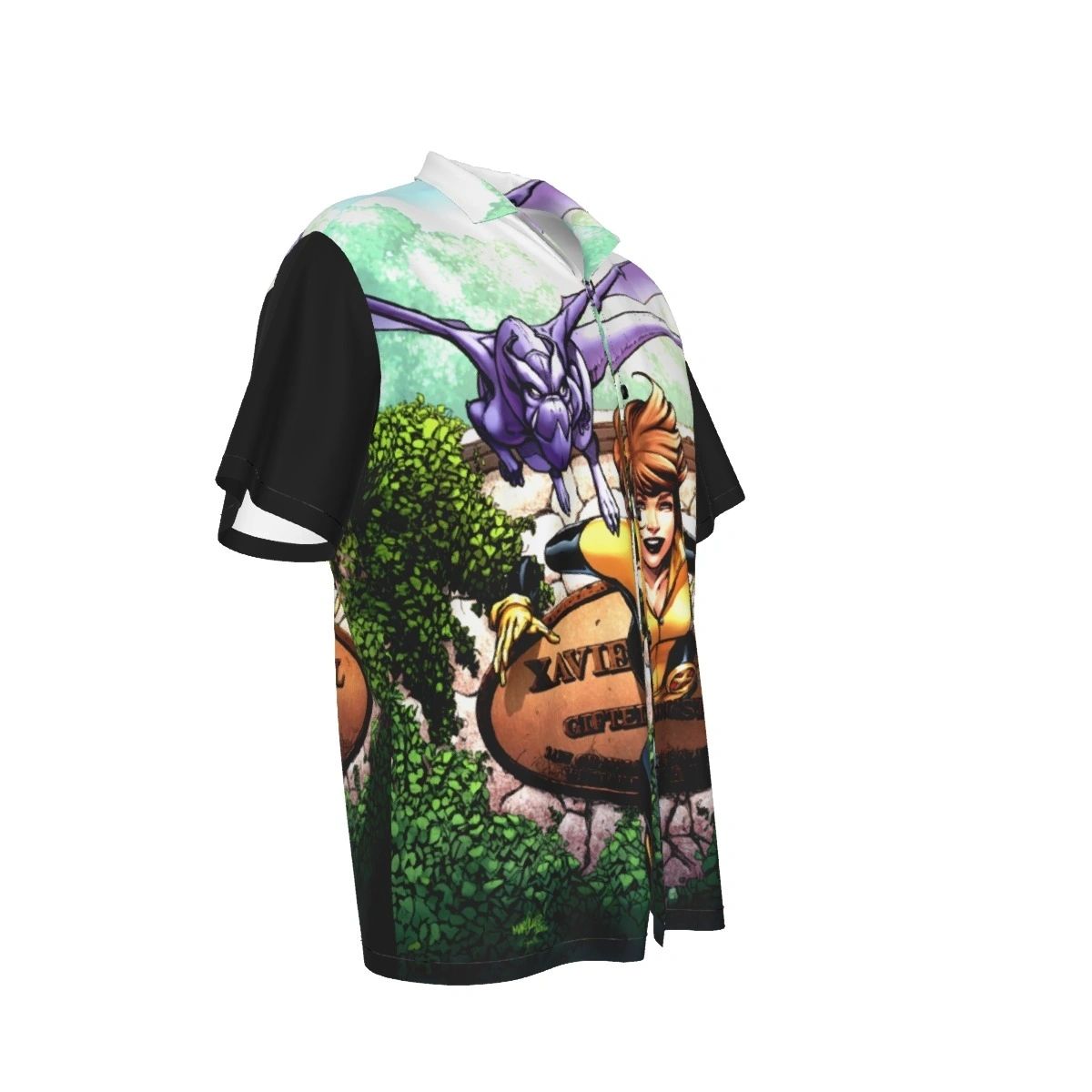 KITTY PRYDE & LOCKHEED ALL OVER SHIRT AND TANK TOP