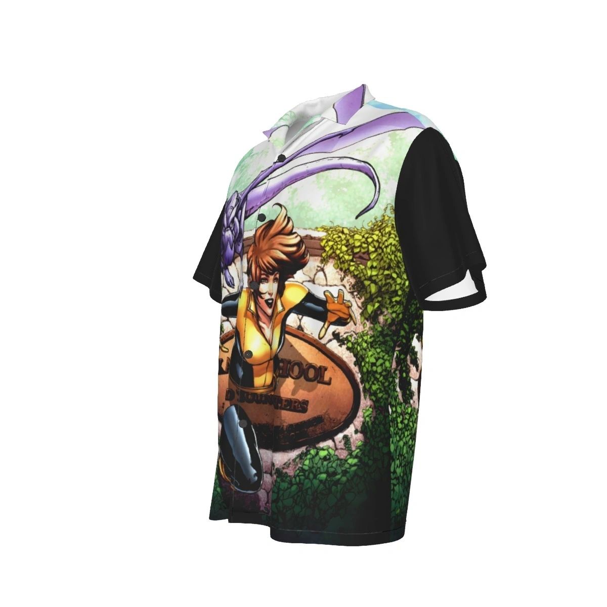 KITTY PRYDE & LOCKHEED ALL OVER SHIRT AND TANK TOP