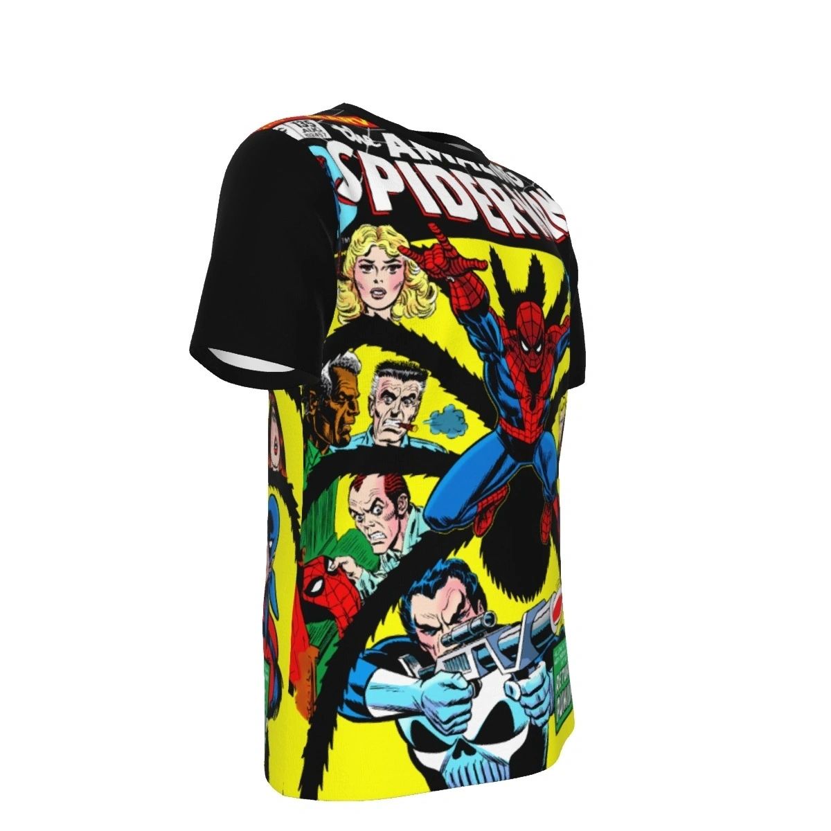 SPIDERMAN 135 ALL OVER SHIRT AND TANK TOP