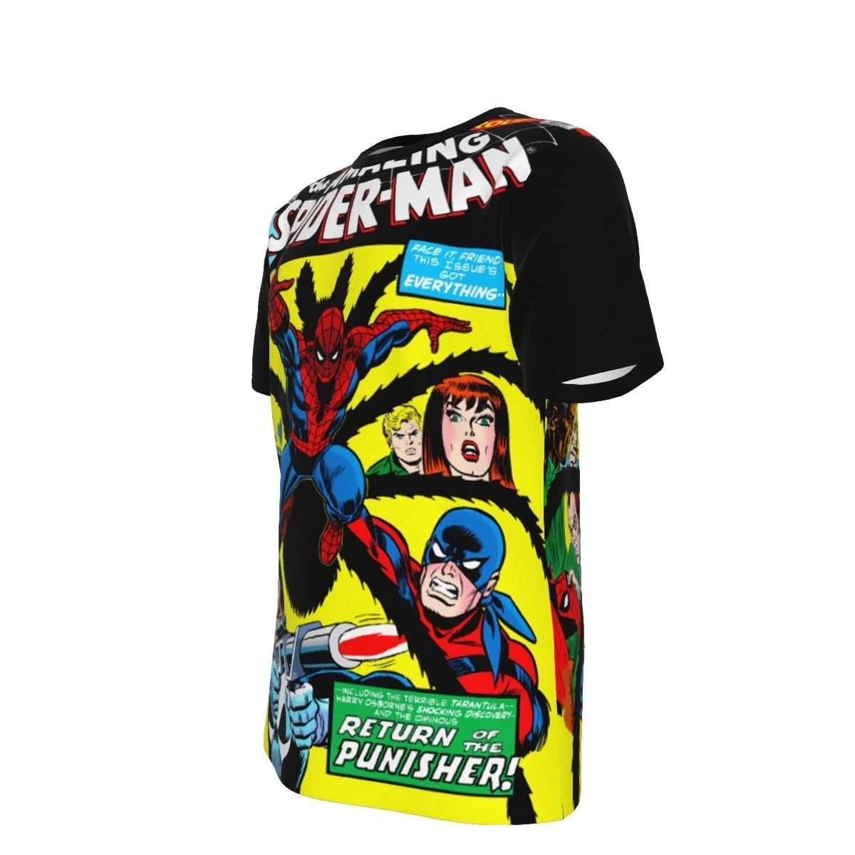 SPIDERMAN 135 ALL OVER SHIRT AND TANK TOP