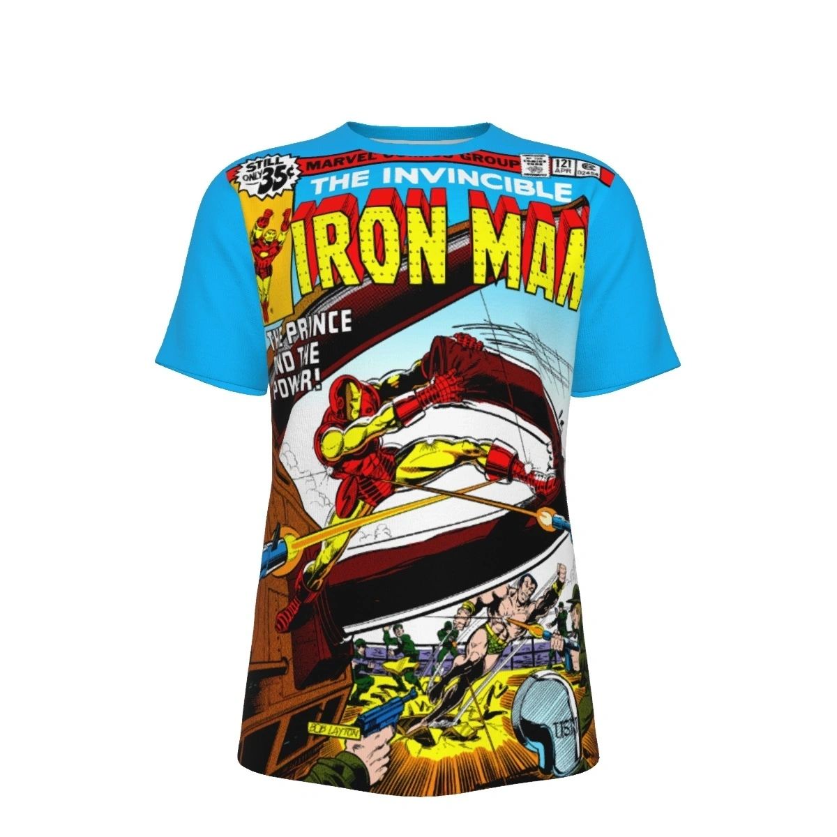 IRON MAN 121 ALL OVER SHIRT AND TANK TOP
